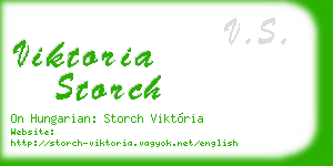 viktoria storch business card